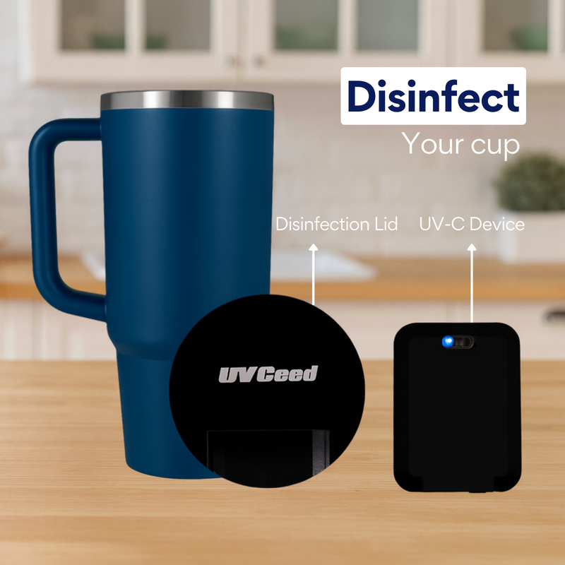 UVCeed UV-C Lid Adapter for Tumblers & Travel Mugs - Works with UVCeed Device - Lid Only - Image 2