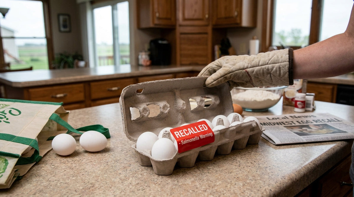 19 Million Eggs Recalled: What the Midwest Poultry Salmonella Outbreak Means for Your Kitchen