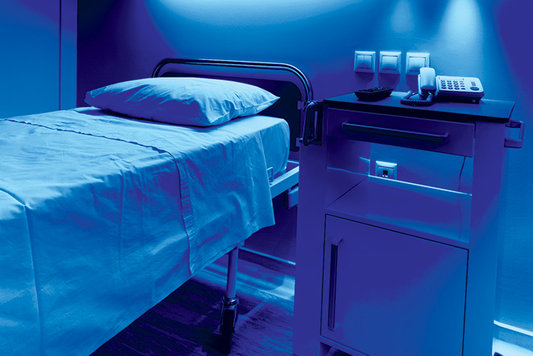 Benefits and Limitations of Blue Light Disinfection