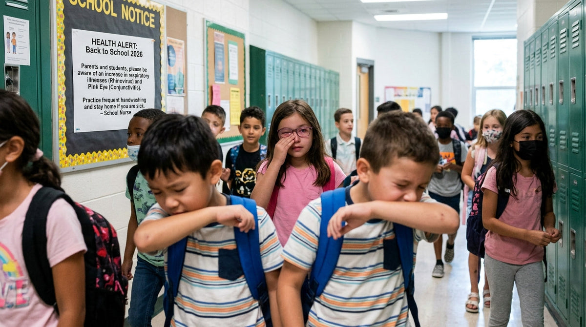 Back to School 2026: Why Doctors Are Warning of an Early, Aggressive Rhinovirus and Pink Eye Wave