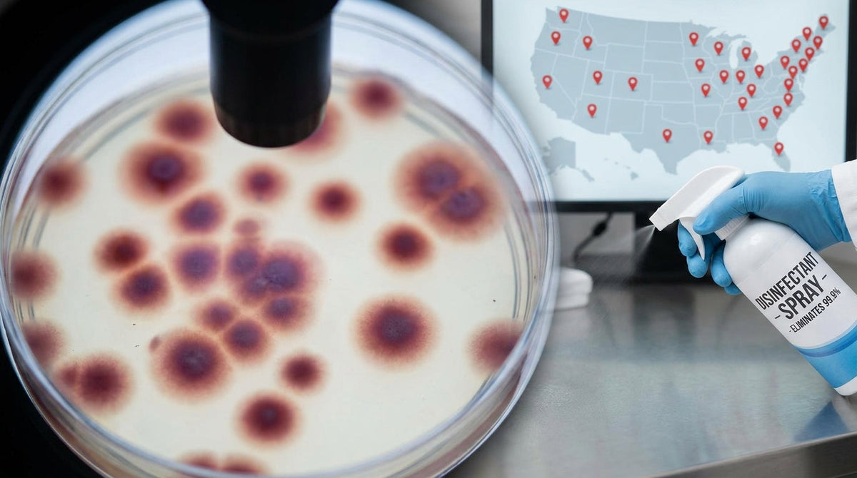 Candida auris in 23 States: The Superbug That Survives Your Cleaning Supplies