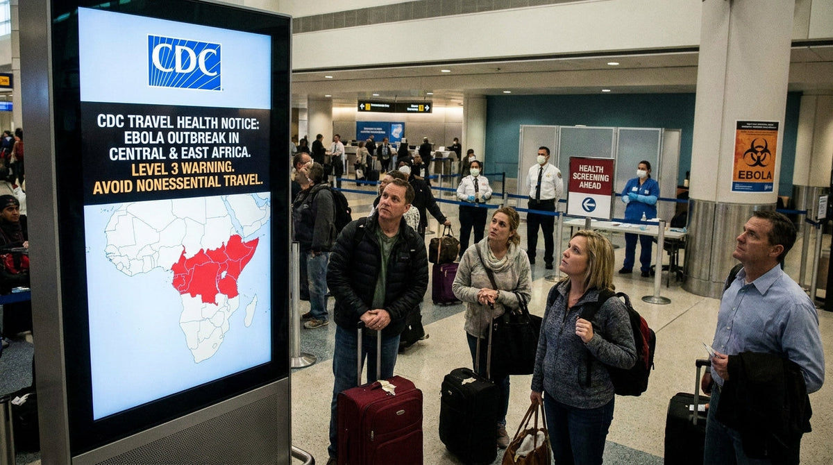 CDC Issues Travel Health Guidance as Ebola Outbreak Continues in Central and East Africa