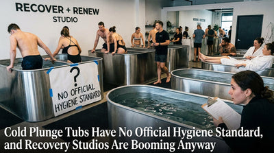 Cold Plunge Tubs Have No Official Hygiene Standard, and Recovery Studios Are Booming Anyway