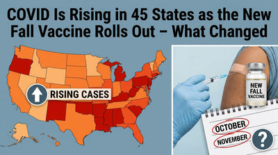 COVID Is Rising in 45 States as the New Fall Vaccine Rolls Out - What Changed