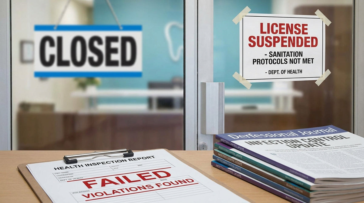 When a Dental License Gets Suspended Over Sanitation, Every Practice Should Take Notes
