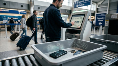The Dirtiest Thing in the Airport Is Not the Bathroom: New Data on Security Trays, Check-in Screens, and Your Phone