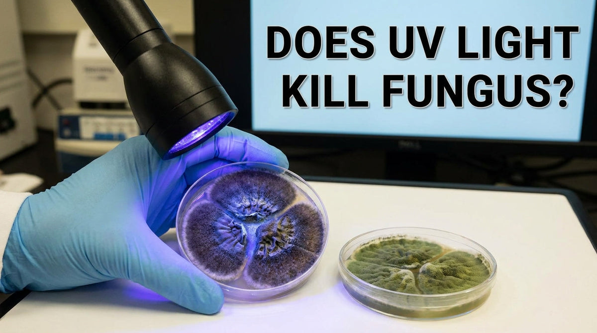 Does UV light kill fungus? A qualified yes, and the surfaces where it earns its keep