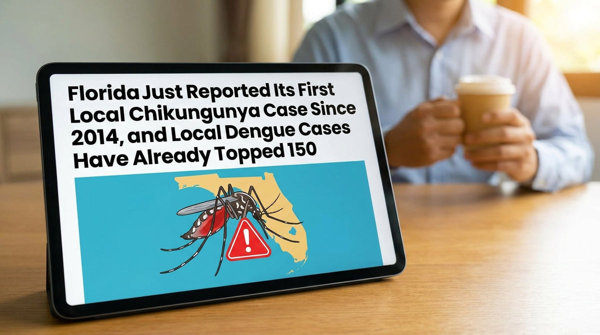 Florida Just Reported Its First Local Chikungunya Case Since 2014, and Local Dengue Cases Have Already Topped 150