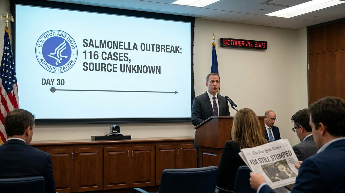 116 People Are Sick With Salmonella. A Month Later, the FDA Still Can't Say From What.