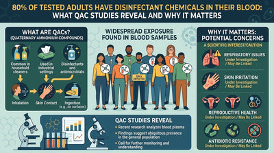 80% of Tested Adults Have Disinfectant Chemicals in Their Blood: What QAC Studies Reveal and Why It Matters