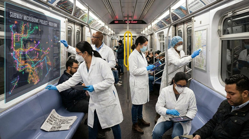 Scientists Mapped Every Bacteria Type on the Subway - Here's What They Actually Found