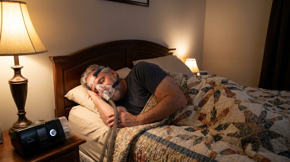 Your CPAP Mask Is Growing Bacteria Every Night. Summer Humidity Makes It Faster