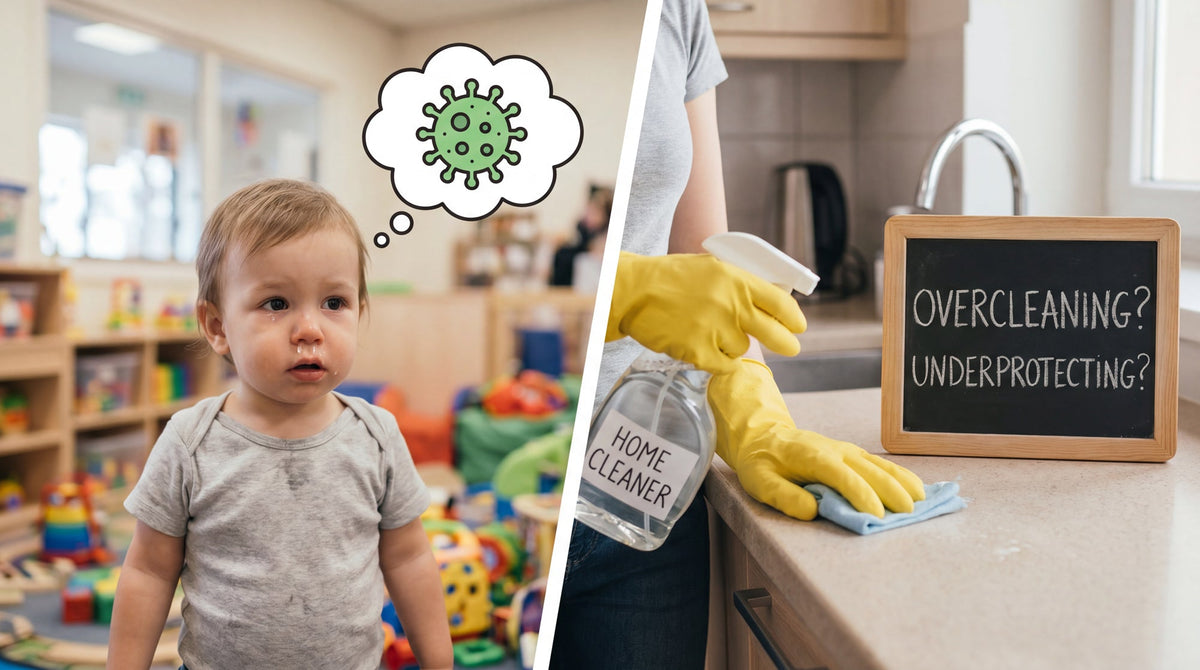 Your Child's Daycare Has a Germ Problem. The Way You're Cleaning at Home Might Be Making It Worse.