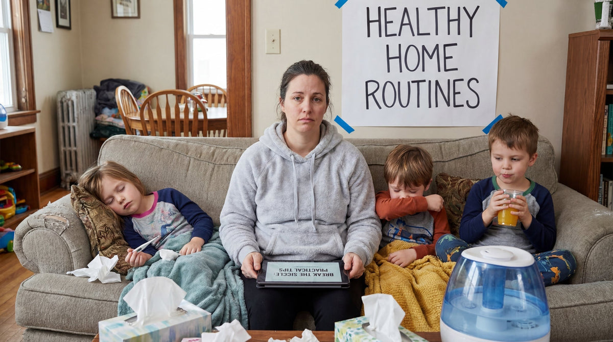 How to Actually Break the Endless Sick Cycle When You Have Little Kids at Home