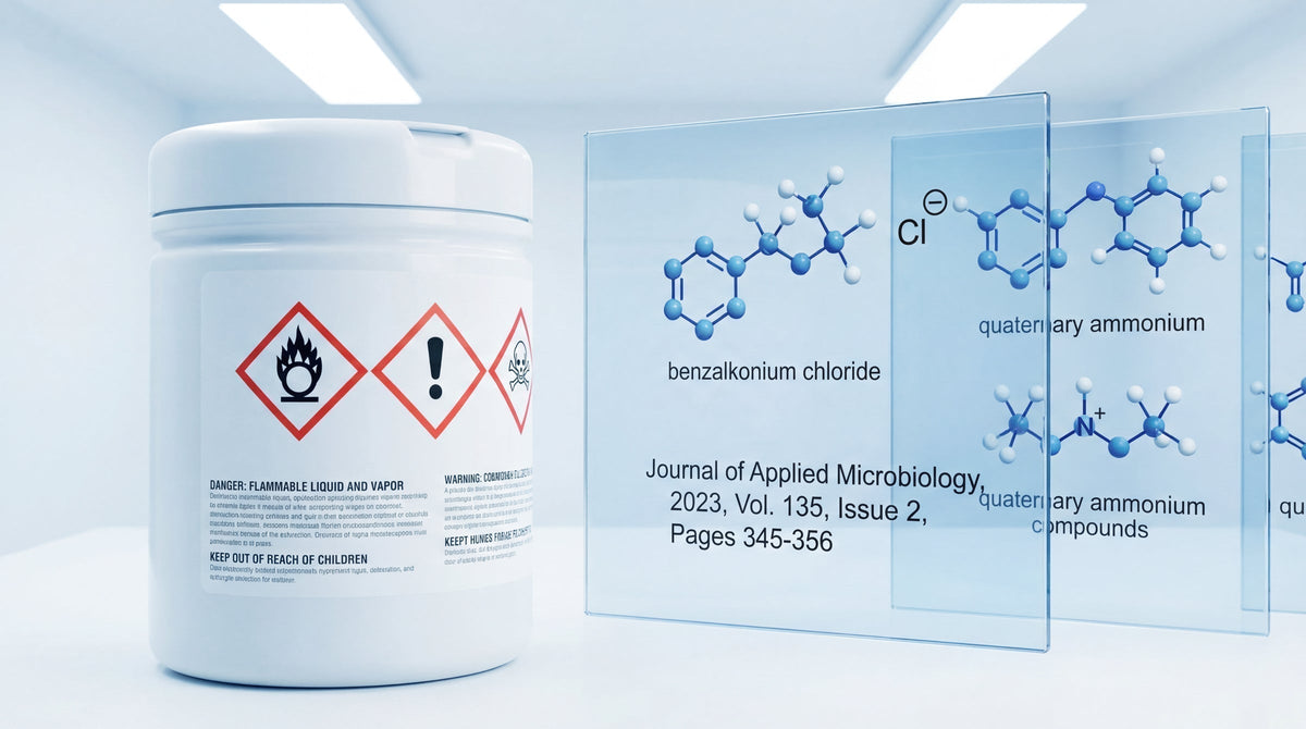 New Peer-Reviewed Study Reveals Hidden Dangers of Chemical Disinfectants - And a Smarter Alternative