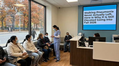Walking Pneumonia Never Actually Left. Here Is Why It Is Still Elevated Going Into Fall 2026
