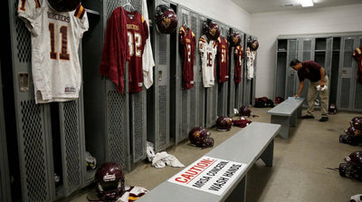 Fall Sports Season Is MRSA Season Too - Here's What's Actually in Your Kid's Locker Room