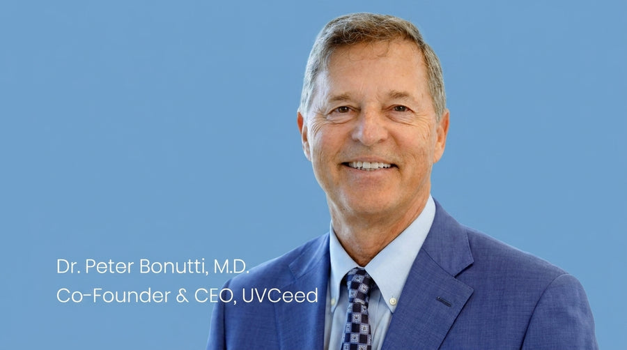 Dr. Peter Bonutti, M.D., Co-Founder and CEO of UVCeed